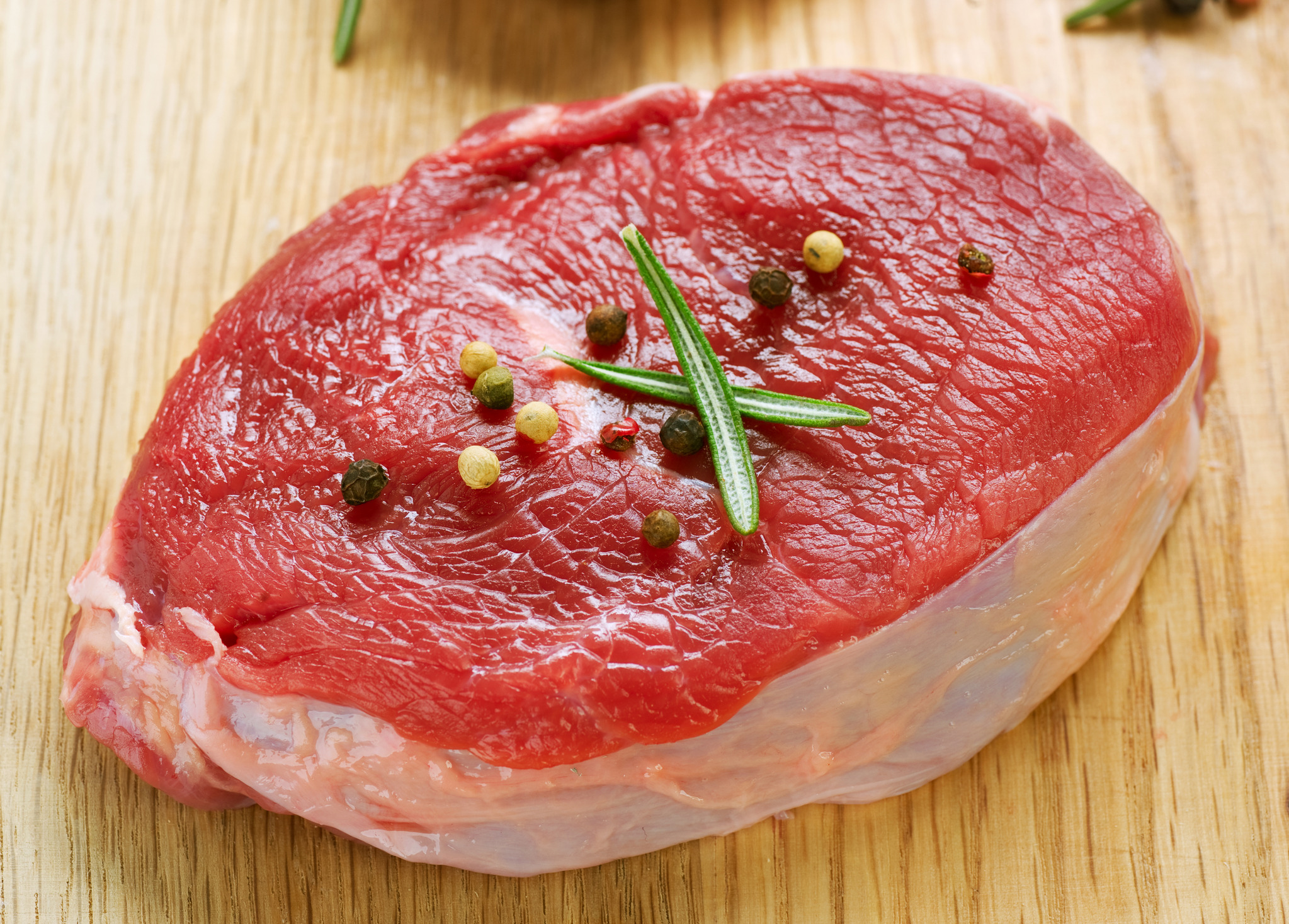 raw tenderloin cut